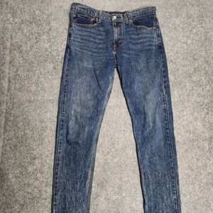 Levis‎ 512 Slim Taper Jeans Mens 34x34 Blue Denim Medium Stone Wash Skater Punk